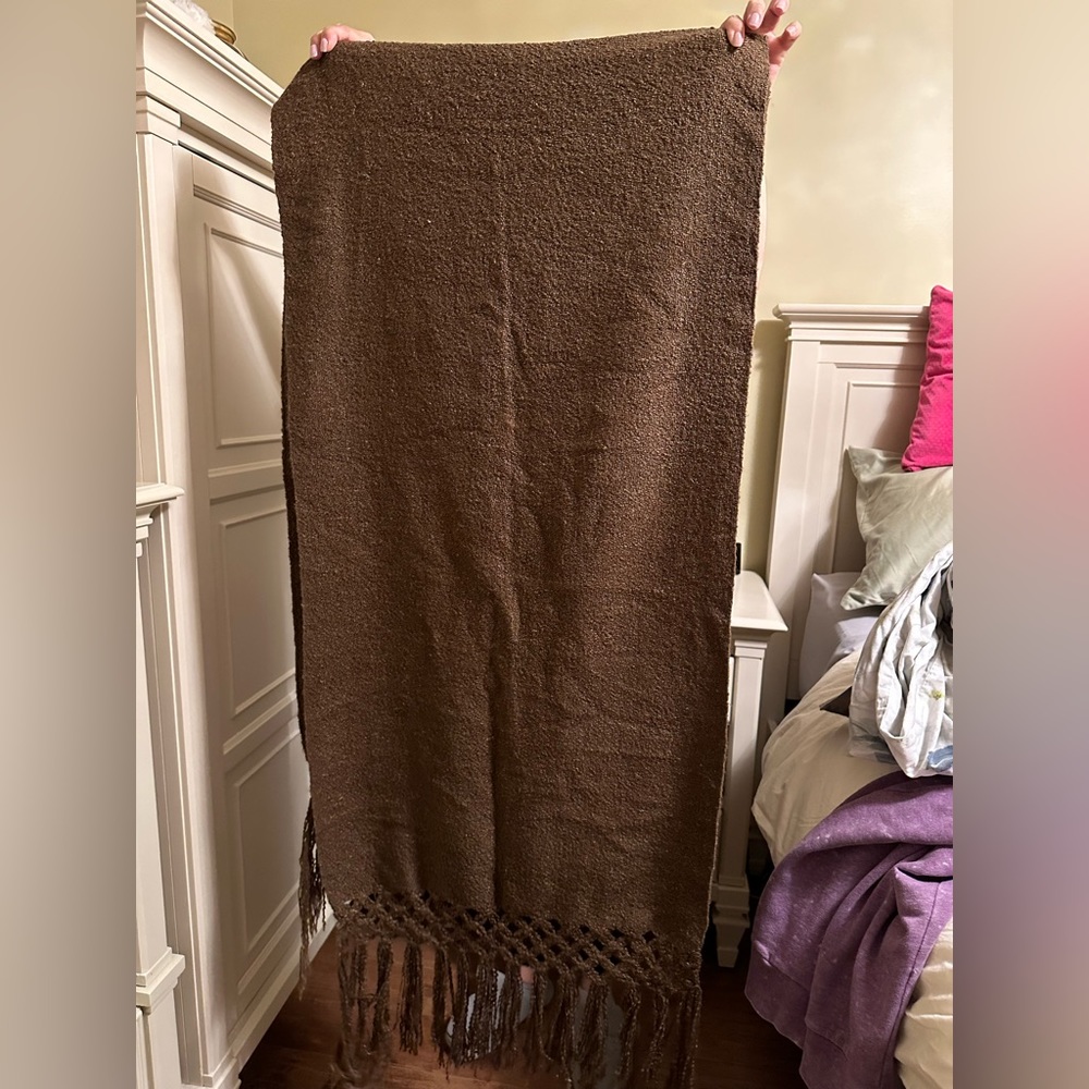 Large Brown Scarf